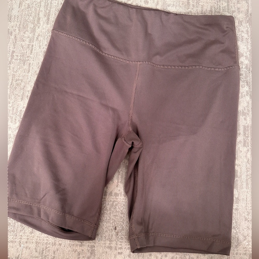 Purple biker shorts size - Large